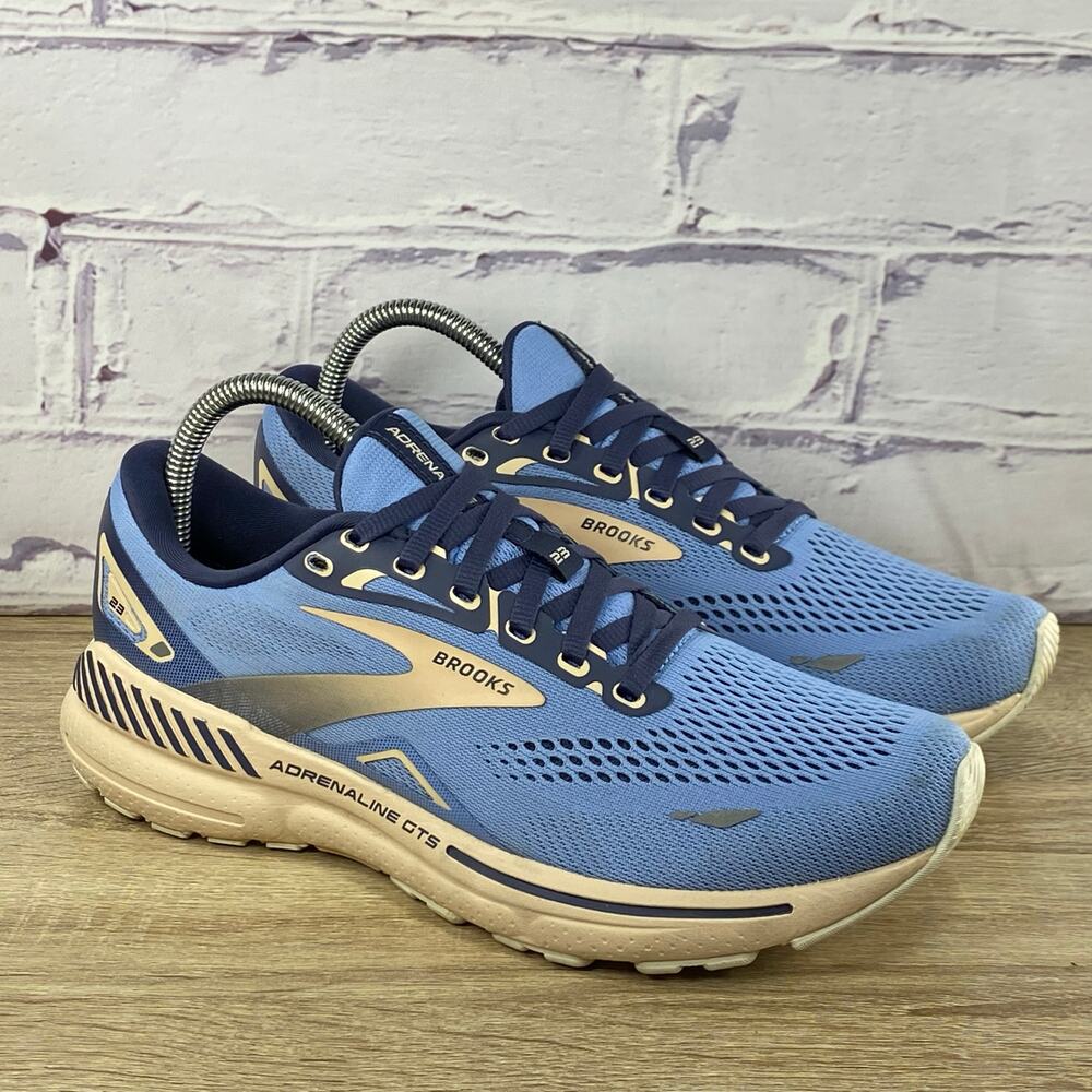 Brooks Adrenaline GTS 23 Blue Running Shoes Women’s Size 9 Athletic Gym Sneakers - Picture 3 of 8
